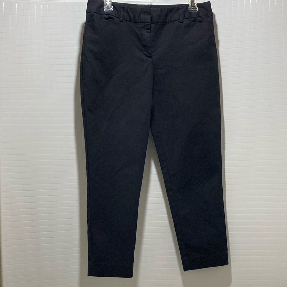 Liz Claiborne Elegant Black Ankle Pants 8P